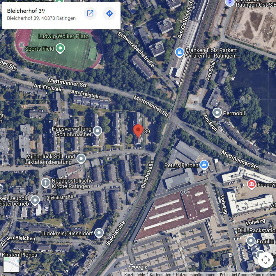 Standortkarte wird geladen